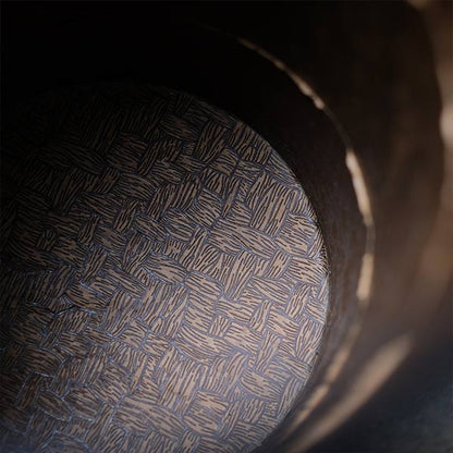 Geometric wastebasket