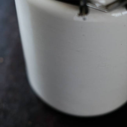 White porcelain container