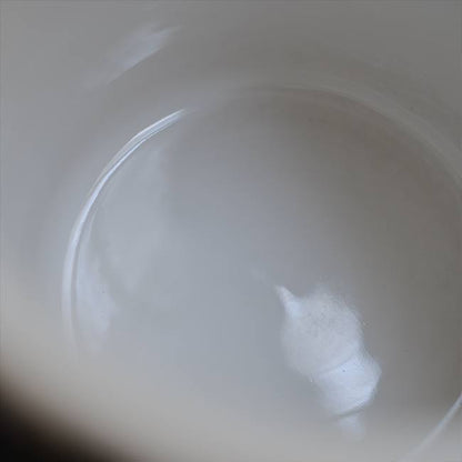 White porcelain container