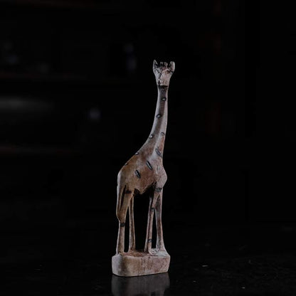 Wooden carved giraffe