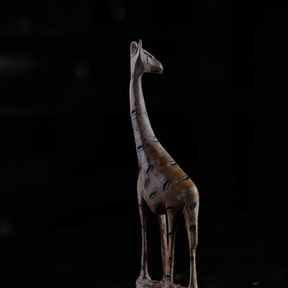 Wooden carved giraffe