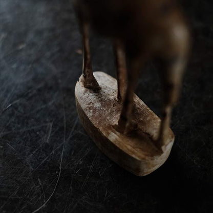 Wooden carved giraffe