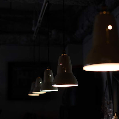 Cream shade pendant light