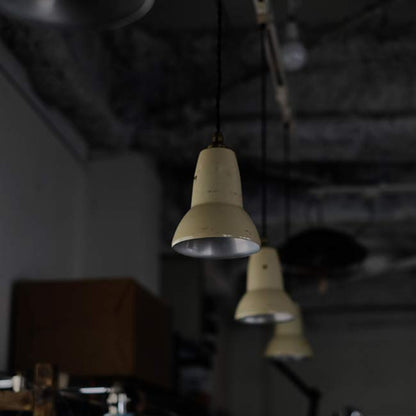 Cream shade pendant light