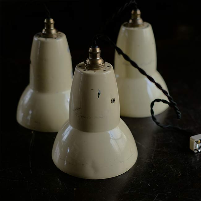 Cream shade pendant light