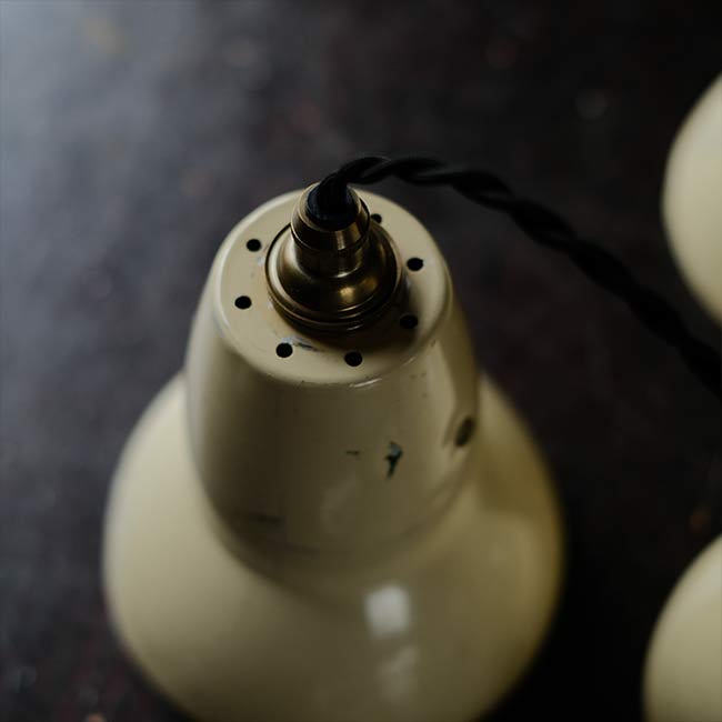 Cream shade pendant light
