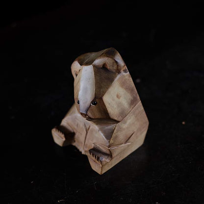 Masayuki Yamato Wooden Carved Bear