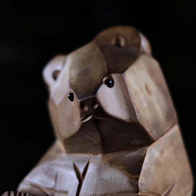 Masayuki Yamato Wooden Carved Bear