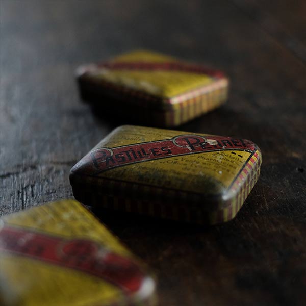 PASTILLES PERRET French medicine tin