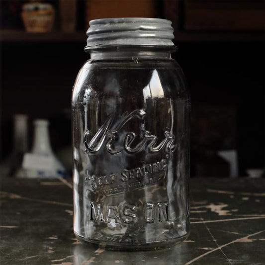 Kerr Self Sealing Mason Jar 32oz 1920年代