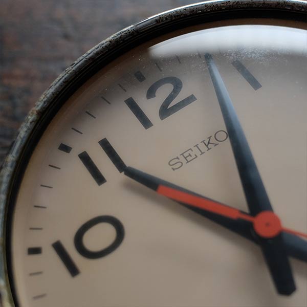 SEIKO Transistor A worn-out Seiko bus clock