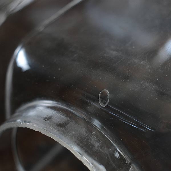 Three carefully used candy jars