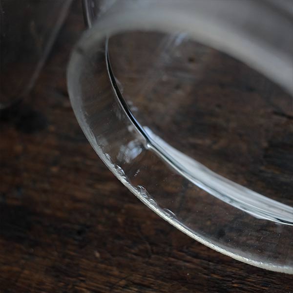 Three carefully used candy jars