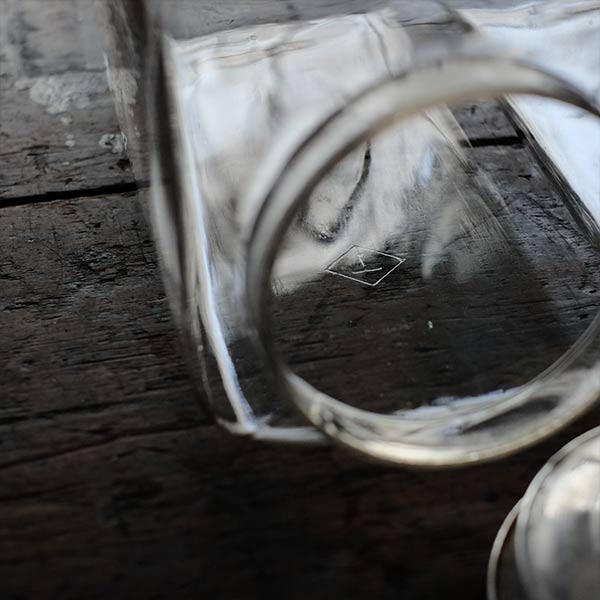 Three carefully used candy jars