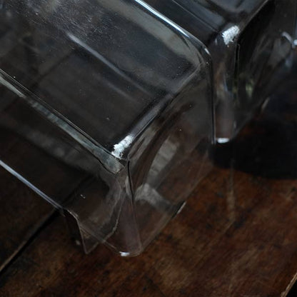Three carefully used candy jars