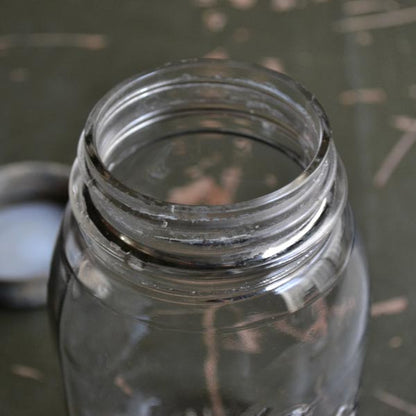 Kerr Self Sealing Mason Jar 32oz 1920's