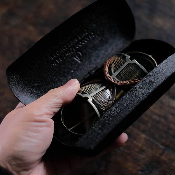 American Optical Safety Goggles (with case) 1920s-1930s