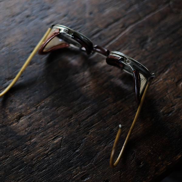 American Optical Safety Goggles (with case) 1920s-1930s