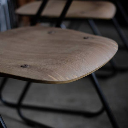 School chair with folding desk