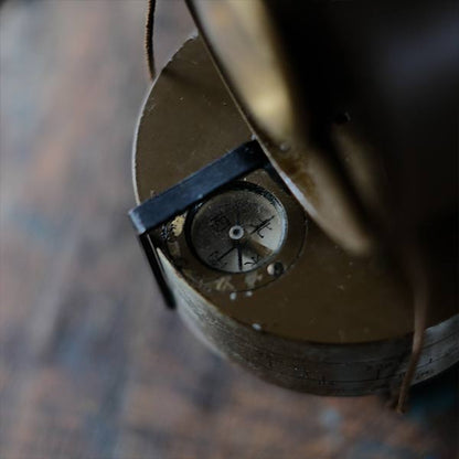 Wind vane and speed meter, made in 1934, with wooden box