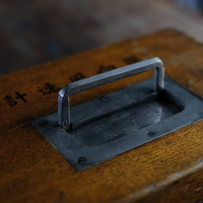 Wind vane and speed meter, made in 1934, with wooden box