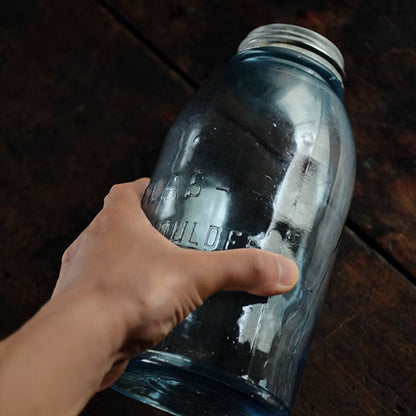 Atlas Strong Shoulder Mason Jar 64oz 1919-1920s