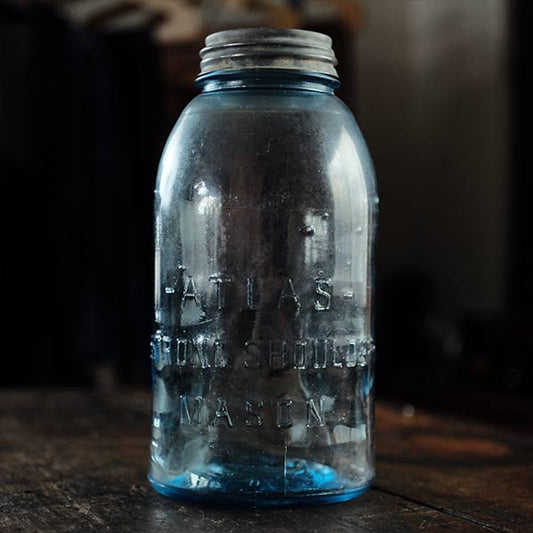 Atlas Strong Shoulder Mason Jar 64oz 1919～1920年代