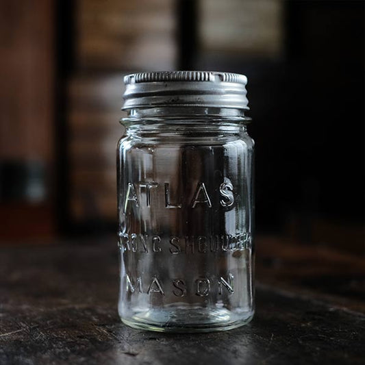 Atlas Strong Shoulder Mason Jar 16oz