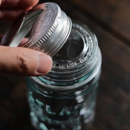 Atlas Strong Shoulder Mason Jar 16oz