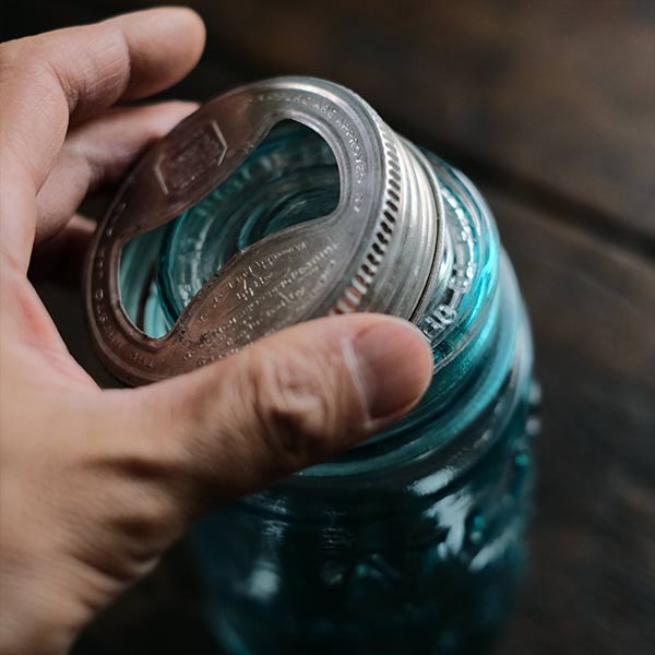 Atlas Strong Shoulder Mason Jar 16oz
