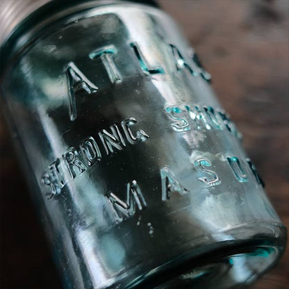 Atlas Strong Shoulder Mason Jar 16oz