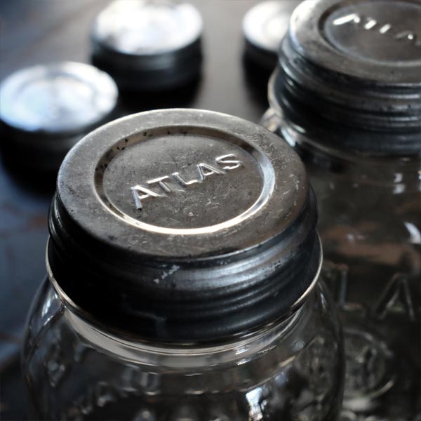 Atlas Zinc Caps（替え蓋 / レギュラーマウス）