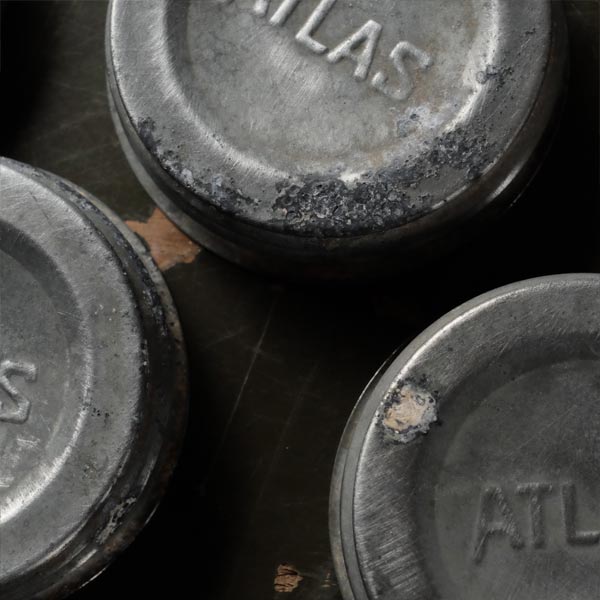 Atlas Zinc Caps（替え蓋 / ワイドマウス）