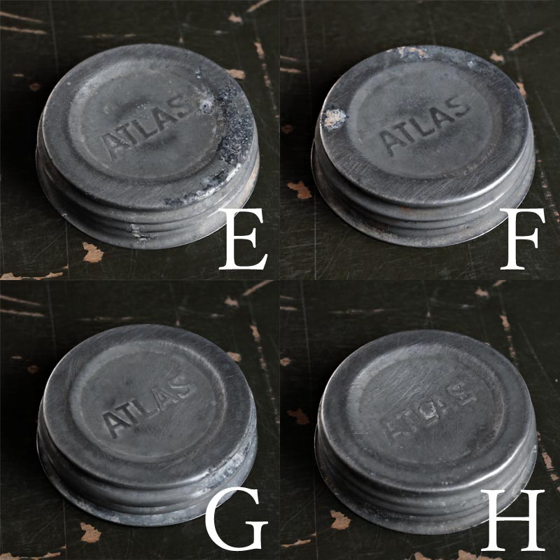Atlas Zinc Caps（替え蓋 / ワイドマウス）
