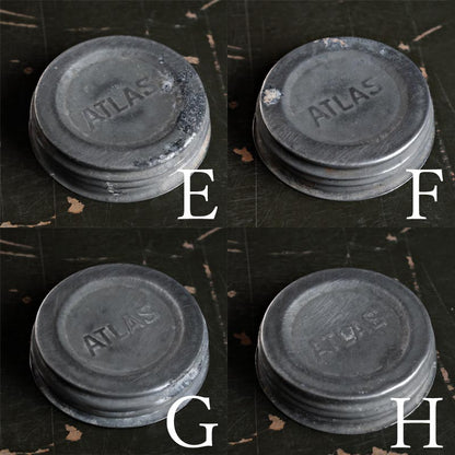 Atlas Zinc Caps（替え蓋 / ワイドマウス）