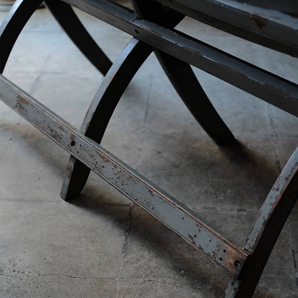Heywood Wakefield 2-seater folding chair