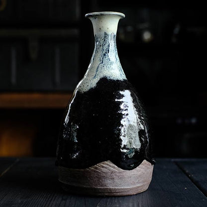 Sea cucumber glazed sake bottle