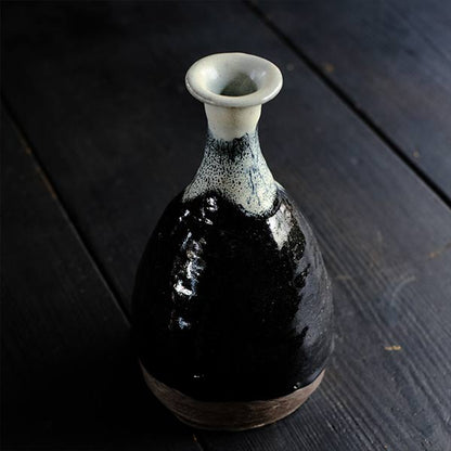 Sea cucumber glazed sake bottle