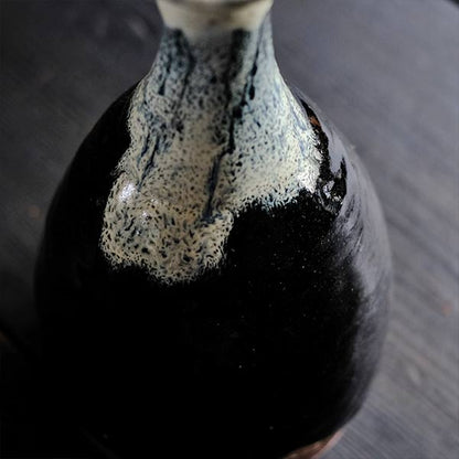 Sea cucumber glazed sake bottle