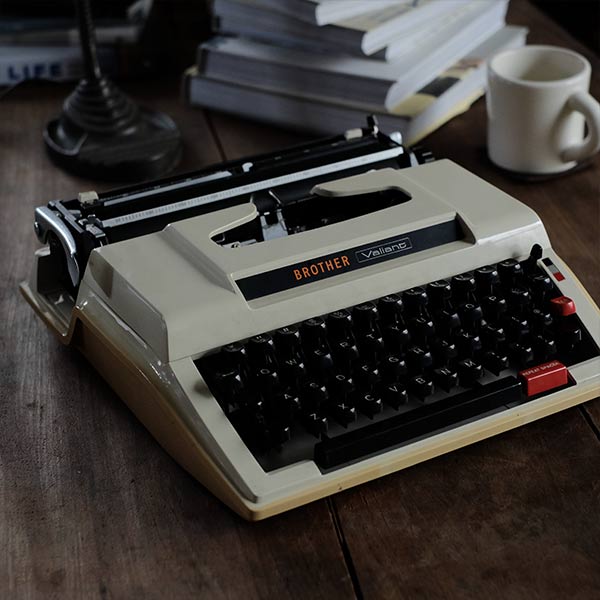 BROTHER Valiant typewriter ink ribbon replaced