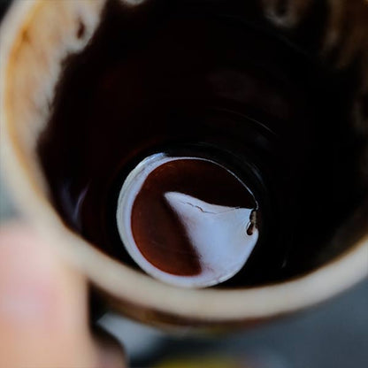 Brown Drip Glaze マグ