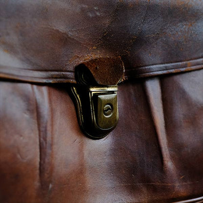 Leather camera bag