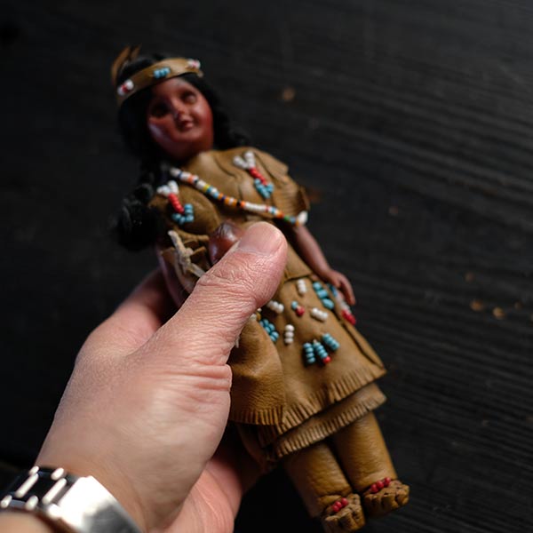 Carlson Dolls インディアンの親子