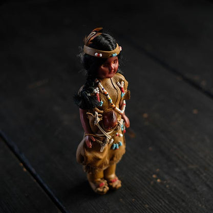 Carlson Dolls インディアンの親子