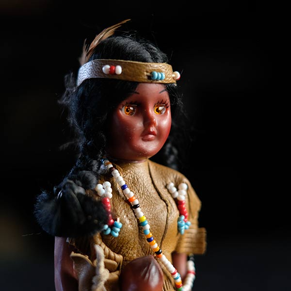Carlson Dolls インディアンの親子