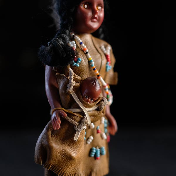 Carlson Dolls インディアンの親子
