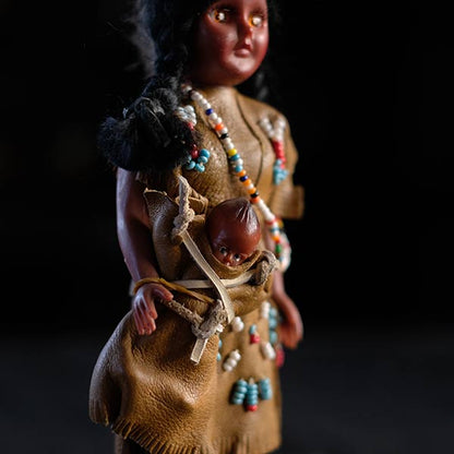 Carlson Dolls インディアンの親子