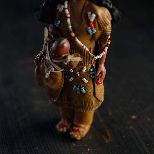 Carlson Dolls インディアンの親子