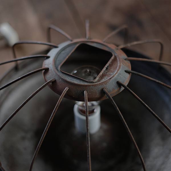Chicken Feeder Pendant Light