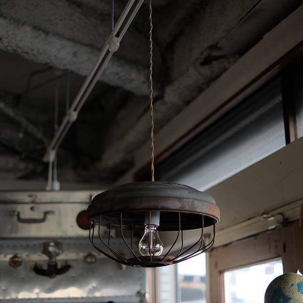 Chicken Feeder Pendant Light